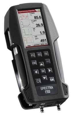 Abgasmessgerät Spectra Plus GRAU
