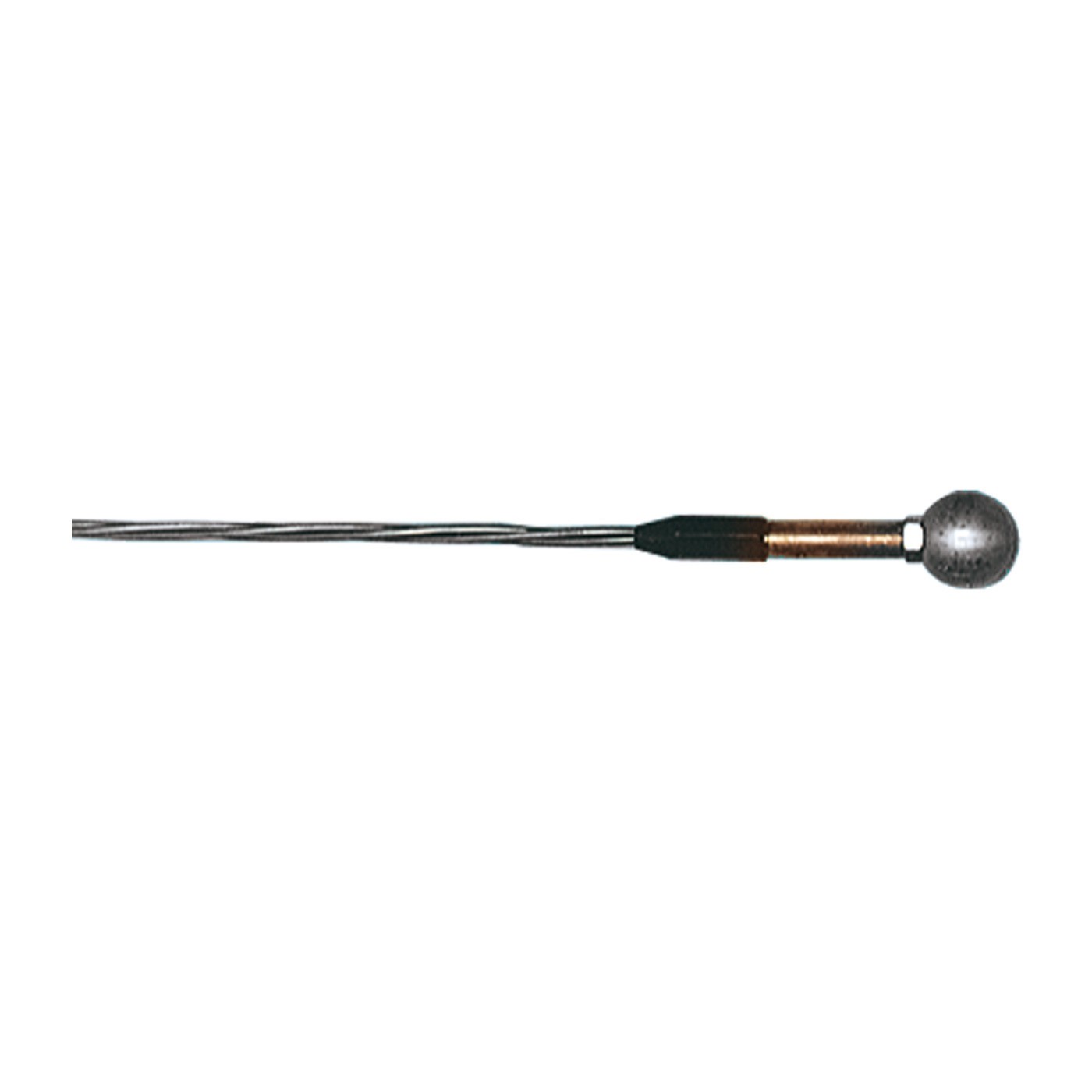Endhandkugel Aluminium M; 10 Gewinde