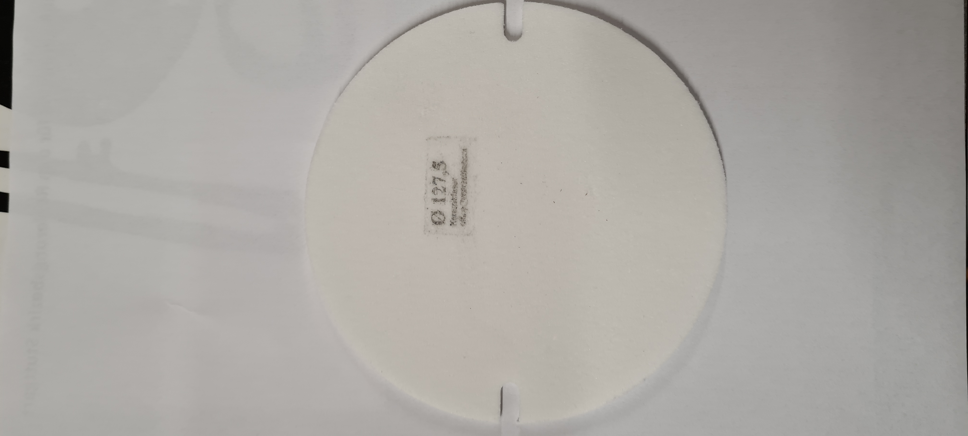 Ofenrohr-Reinigungsdeckel-Dichtung Zweiloch 127,5 mm für Ofenrohre 120-130 mm