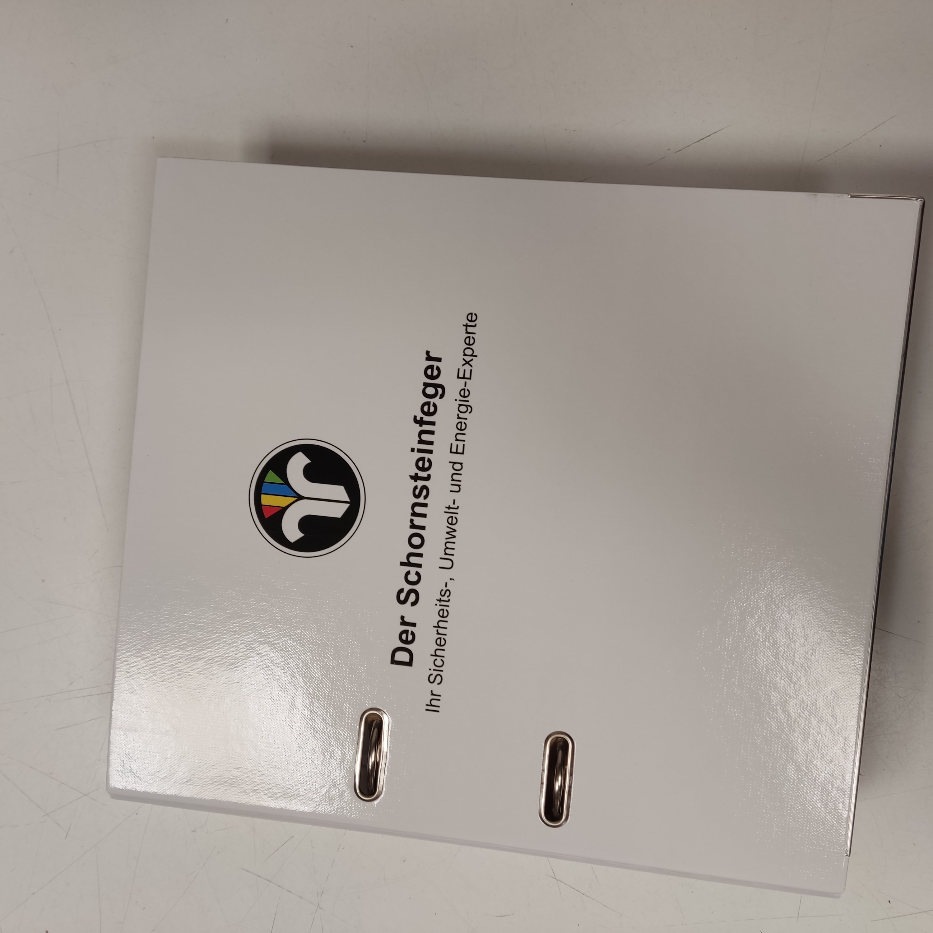 Ordner weiß mit ZIV-Logo 15 Stück