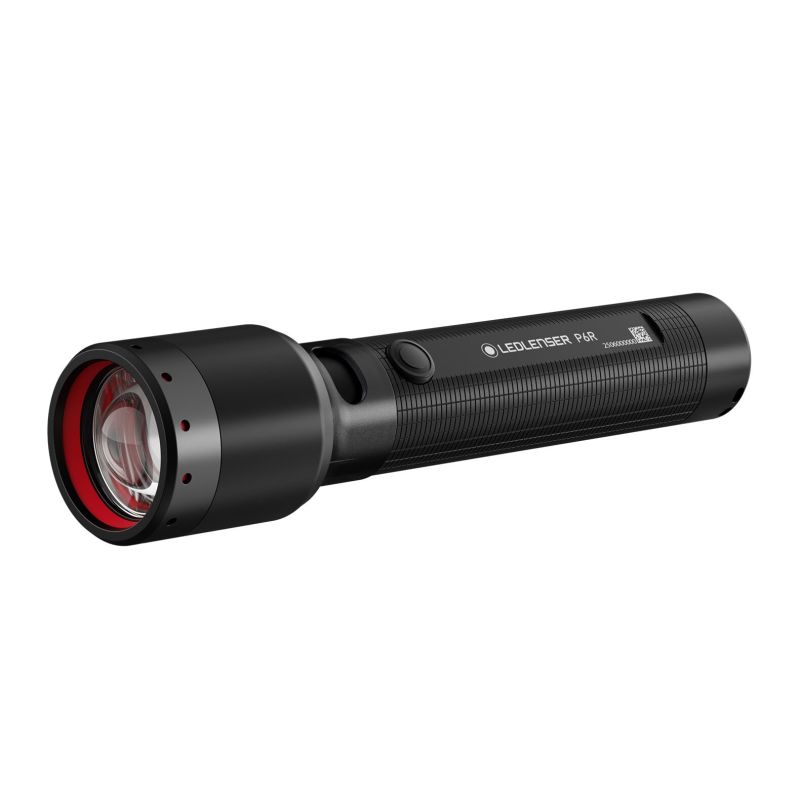 Taschenlampe P6R, wiederaufladbar per USB-C